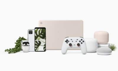 Google pixel 4, stadia, pixelbook go, pixel buds 2 and nest mini devices