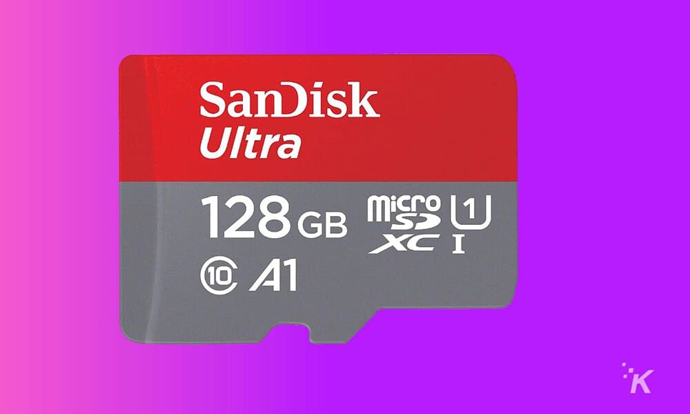 Grab this 128GB SanDisk microSD card for just $23 | KnowTechie
