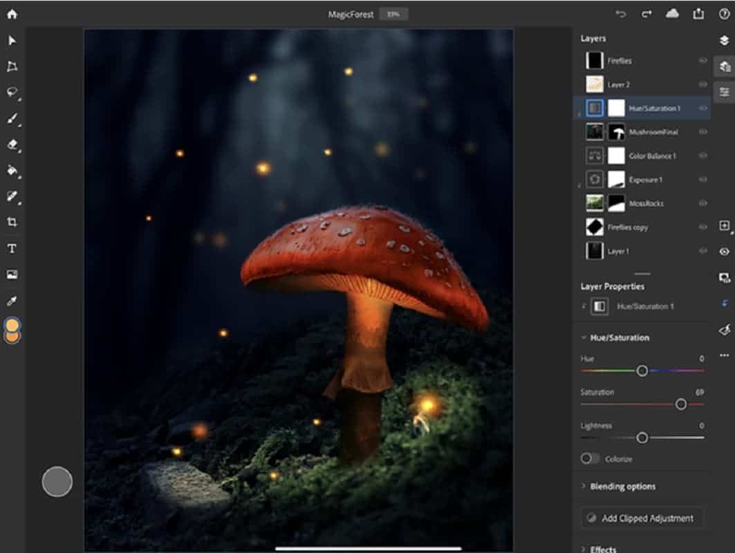 adobe photoshop on ipad