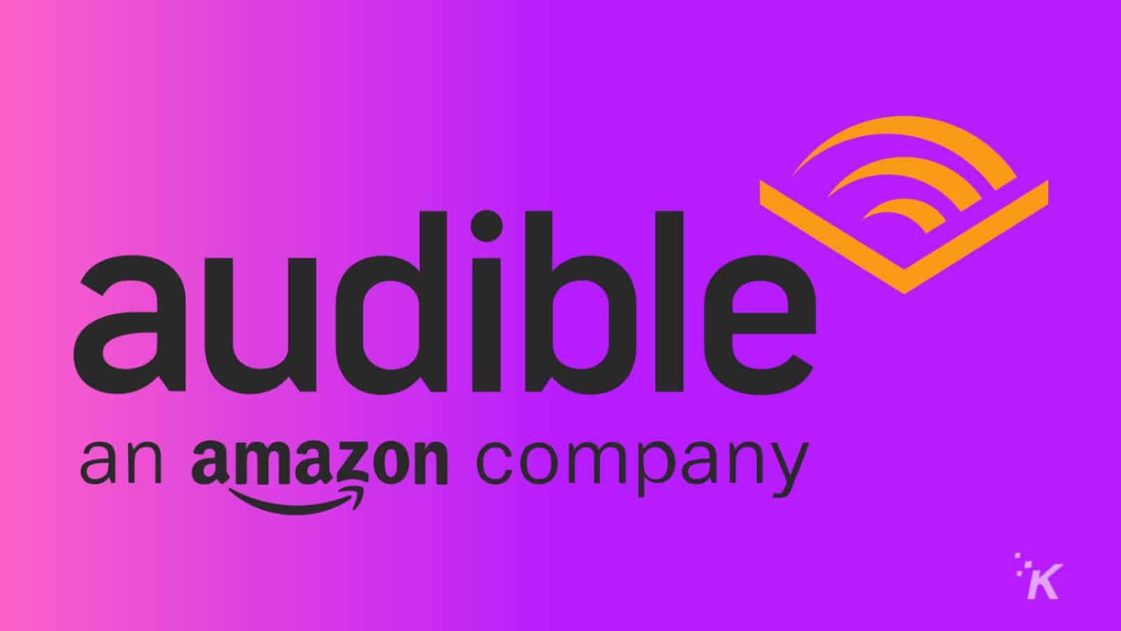 Audible amazon logo knowtechie