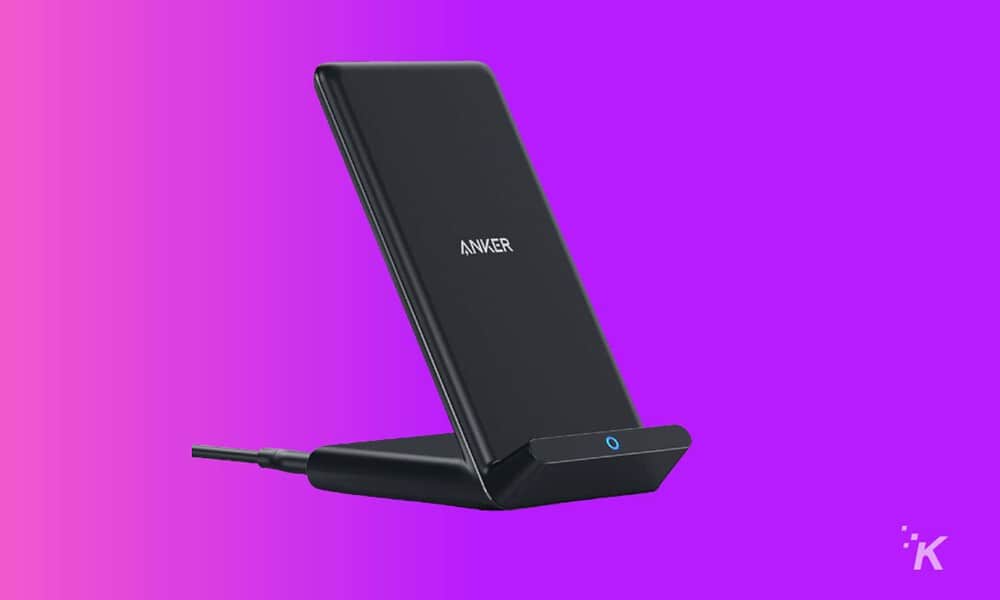 Prop your phone up on this Anker wireless charging stand for just 12