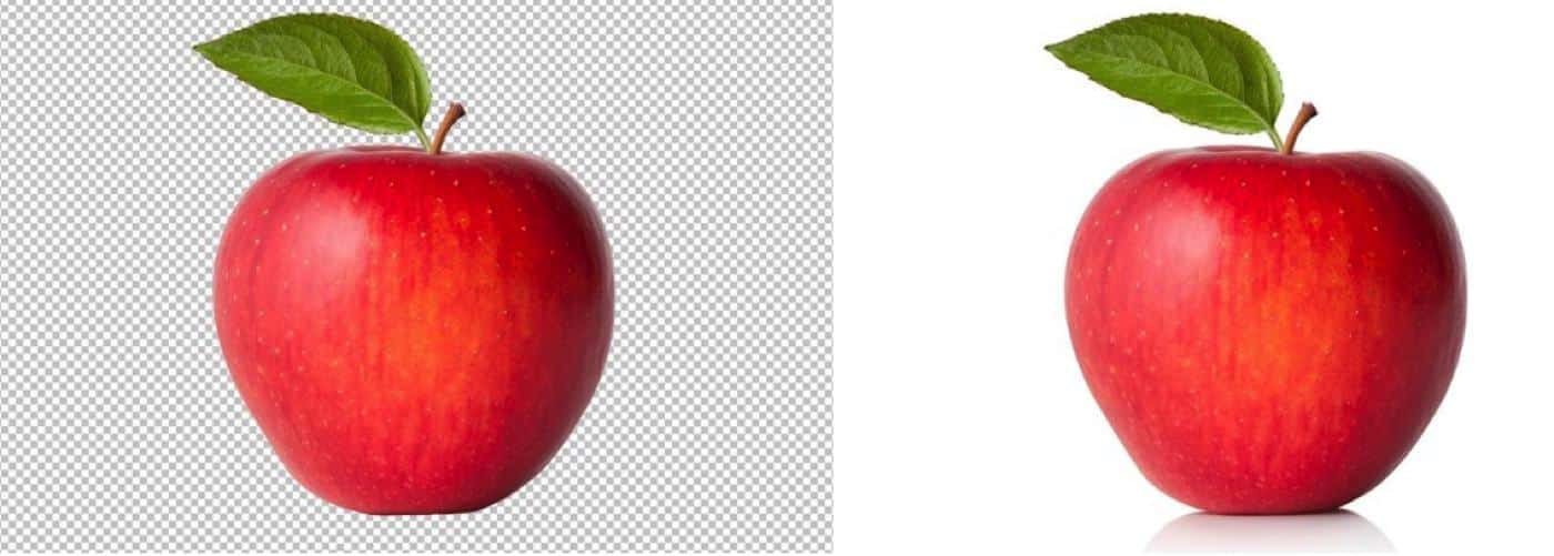 apple background photoshop