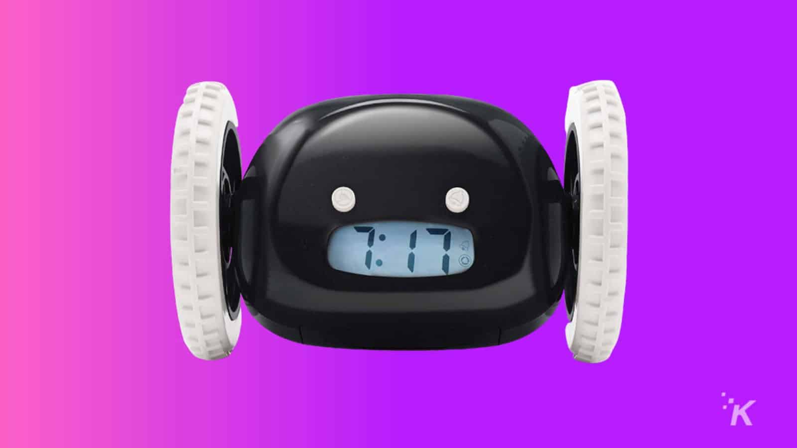 Clocky alarm clock