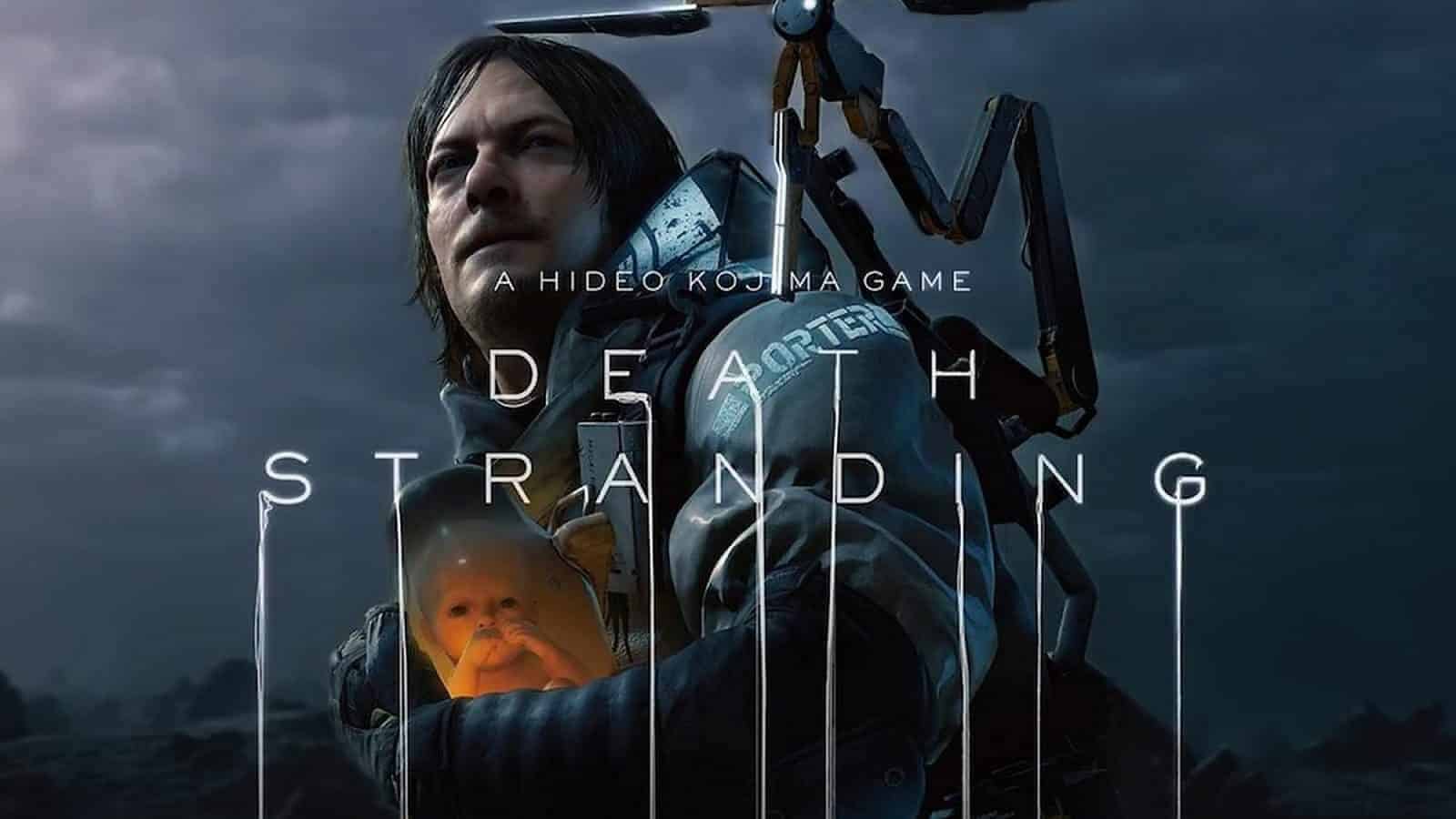 Death stranding main screen