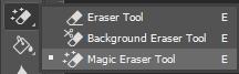 magic eraser photoshop tool