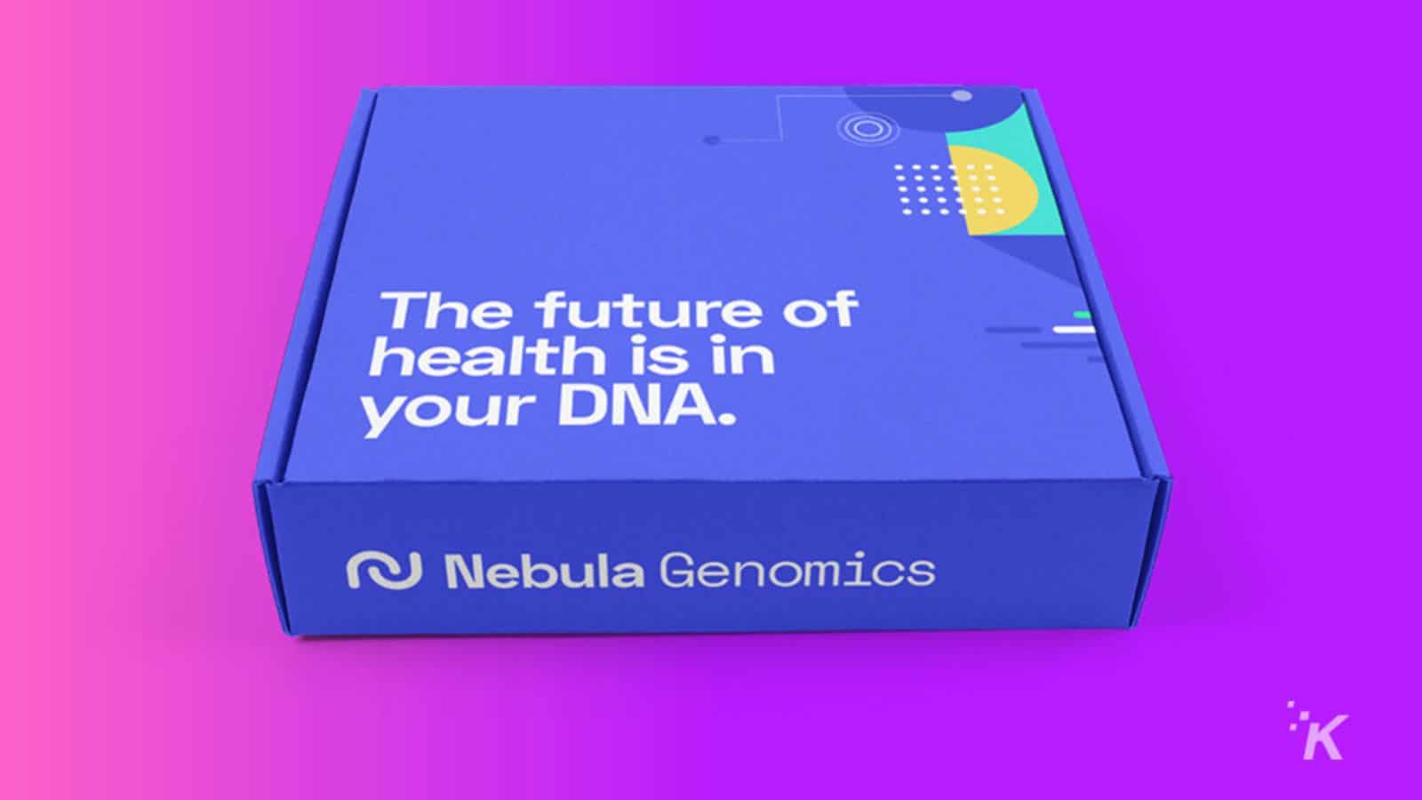 Nebula genomics test kit knowtechie