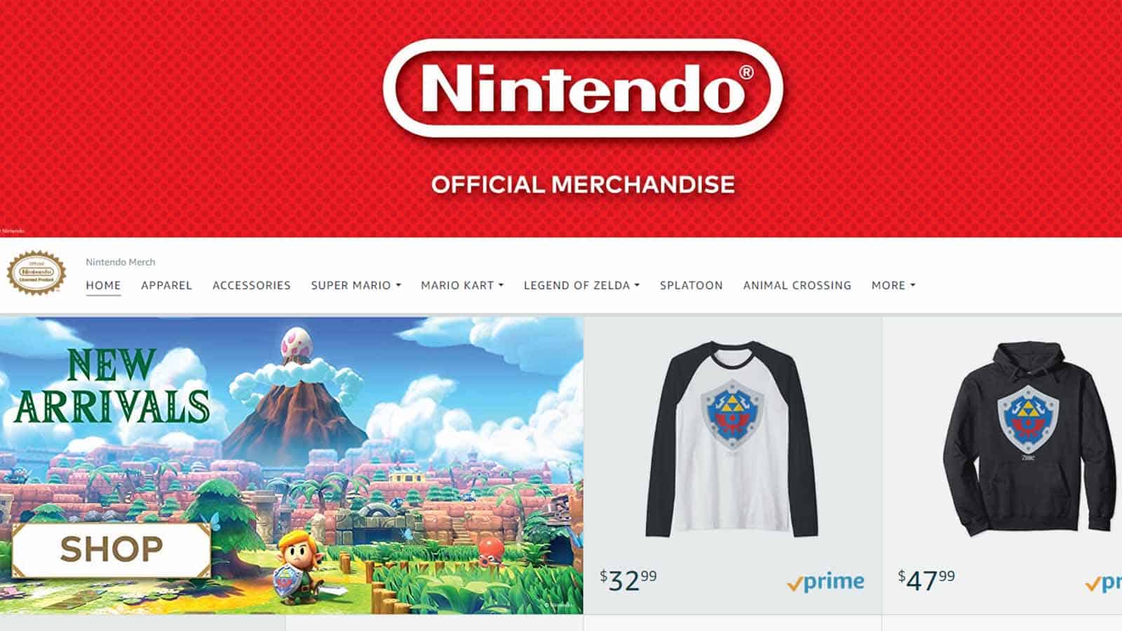 nintendo amazon store