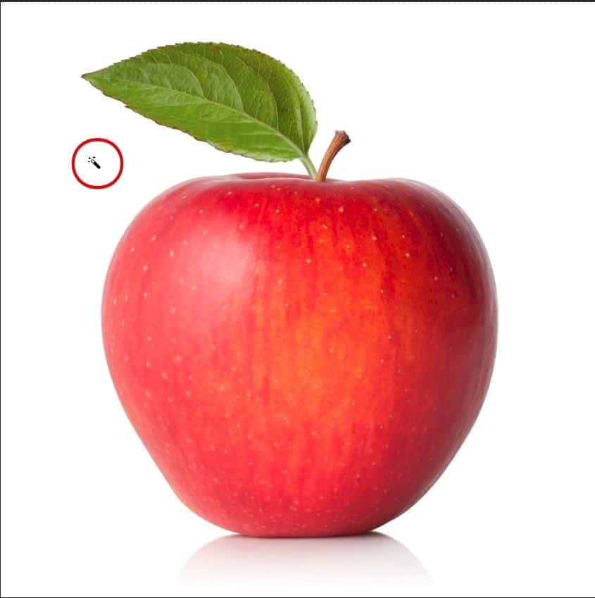 photoshop apple