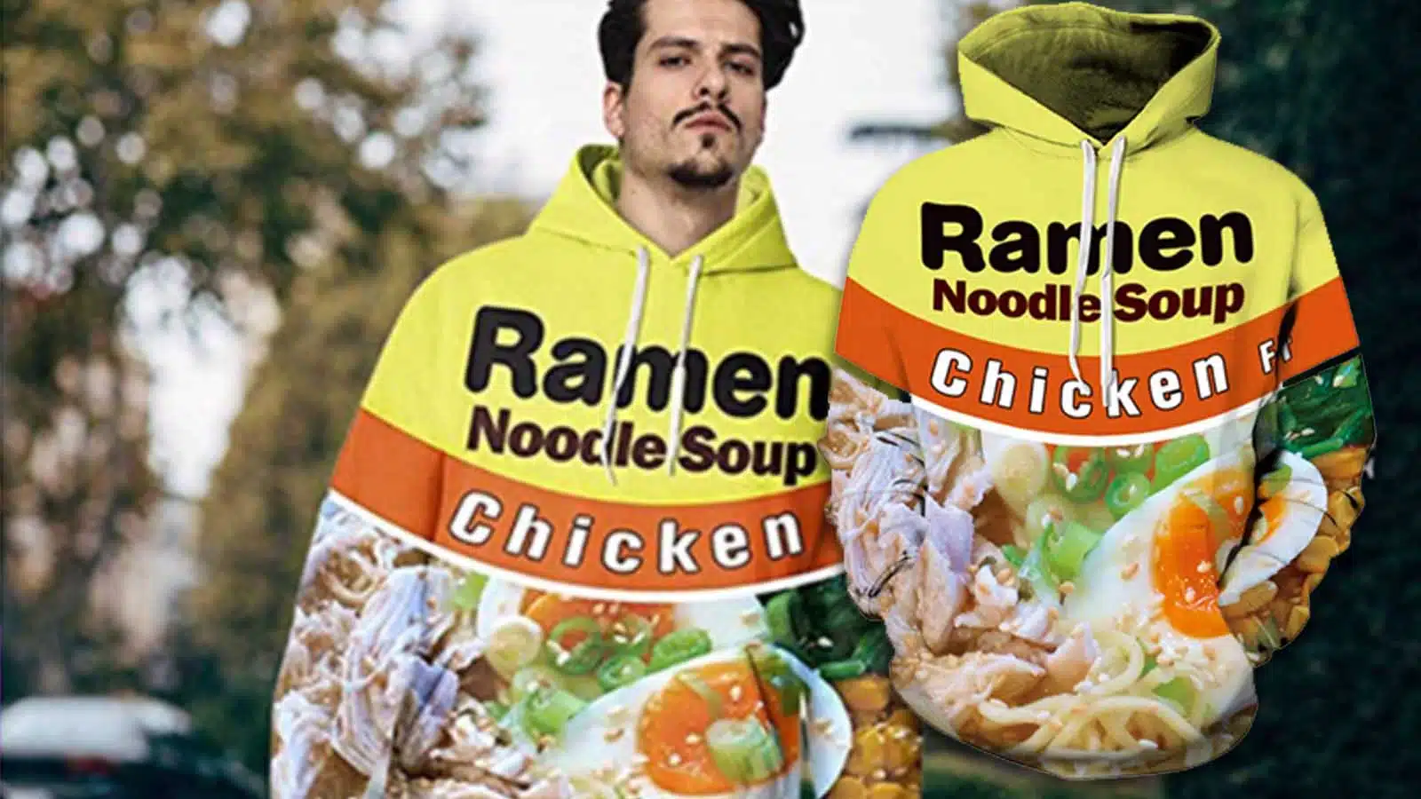 ramen noodle meme hoodie