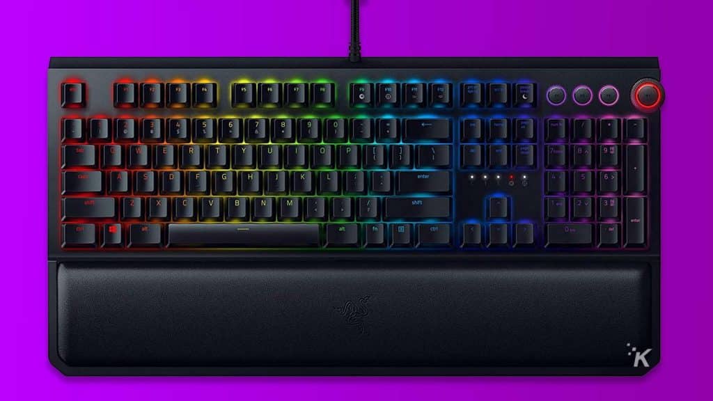 razer blackwidow elite keyboard