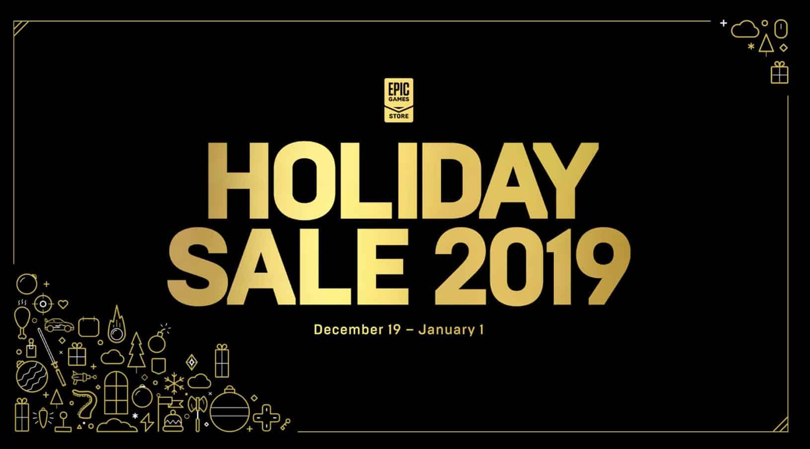 Epic games holiday sale