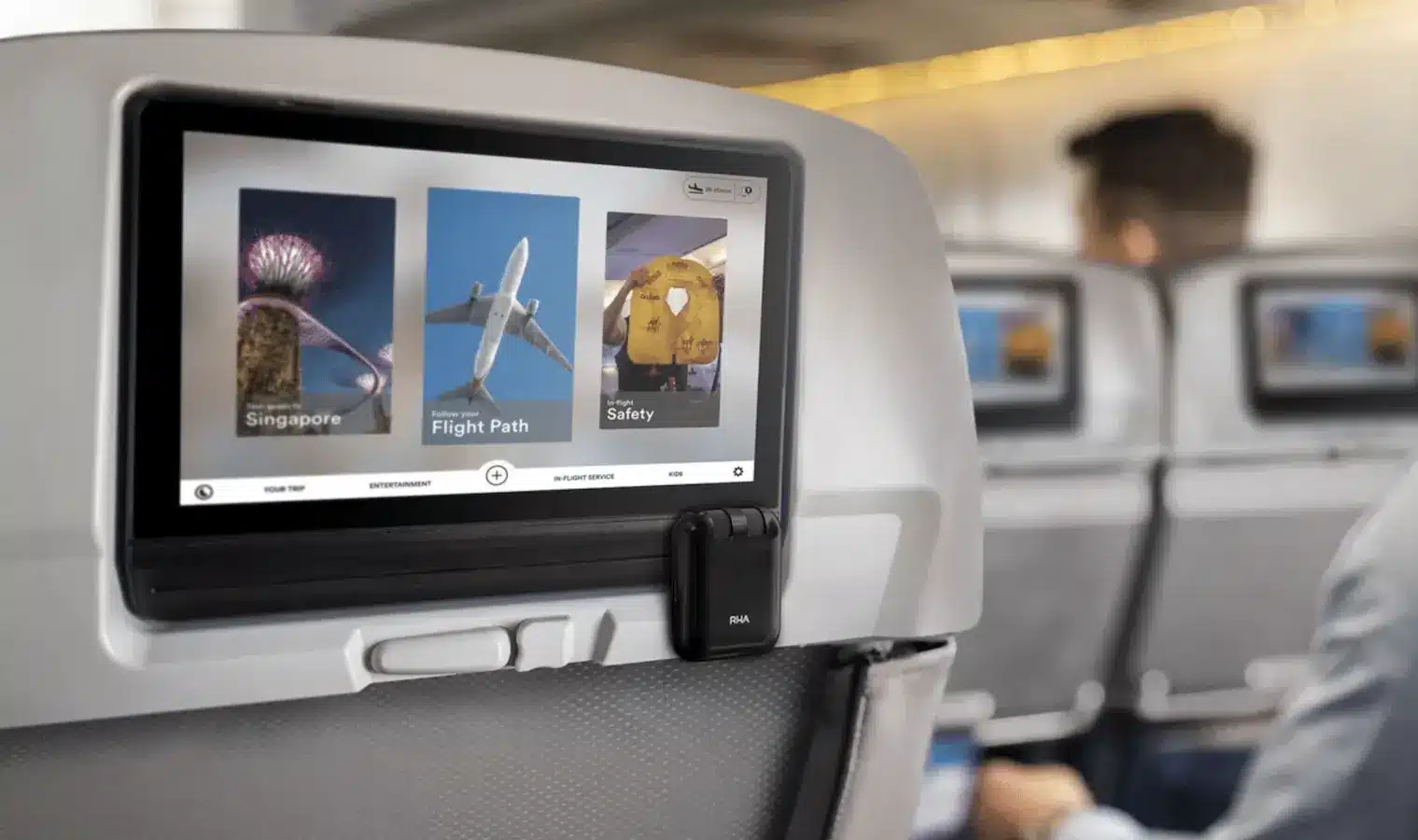 Can use AirPods in-flight TVs?