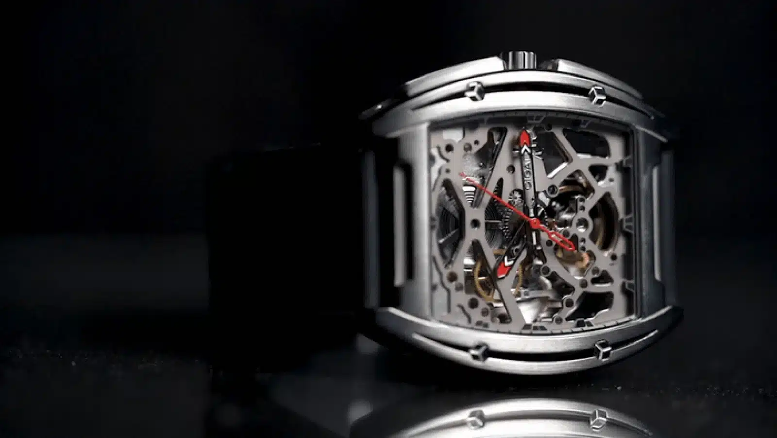 skeleton mechanical watch