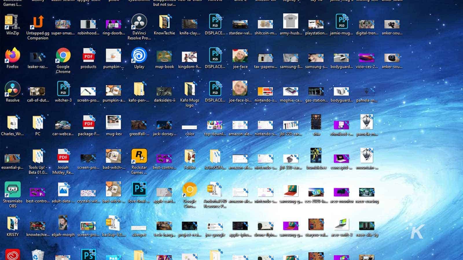 declutter mac desktop