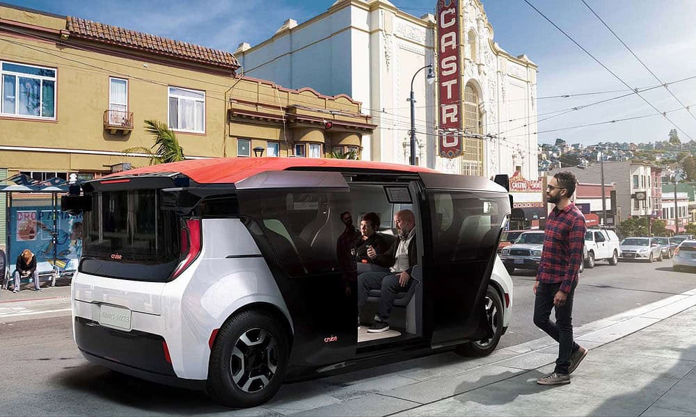 cruise origin driverless shuttle