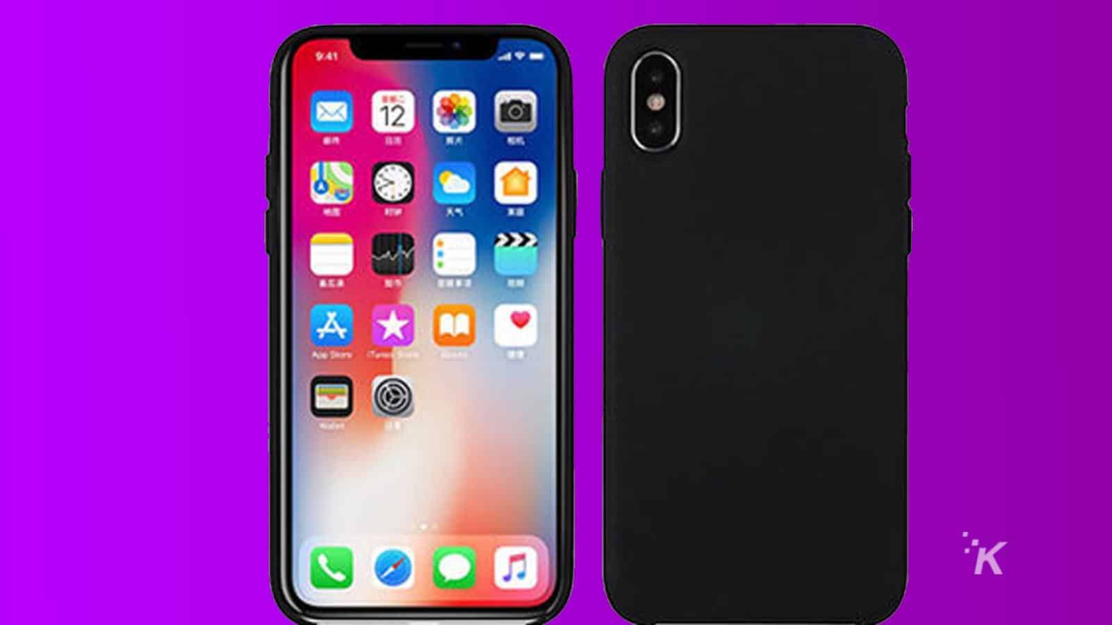 iphone x silicon case