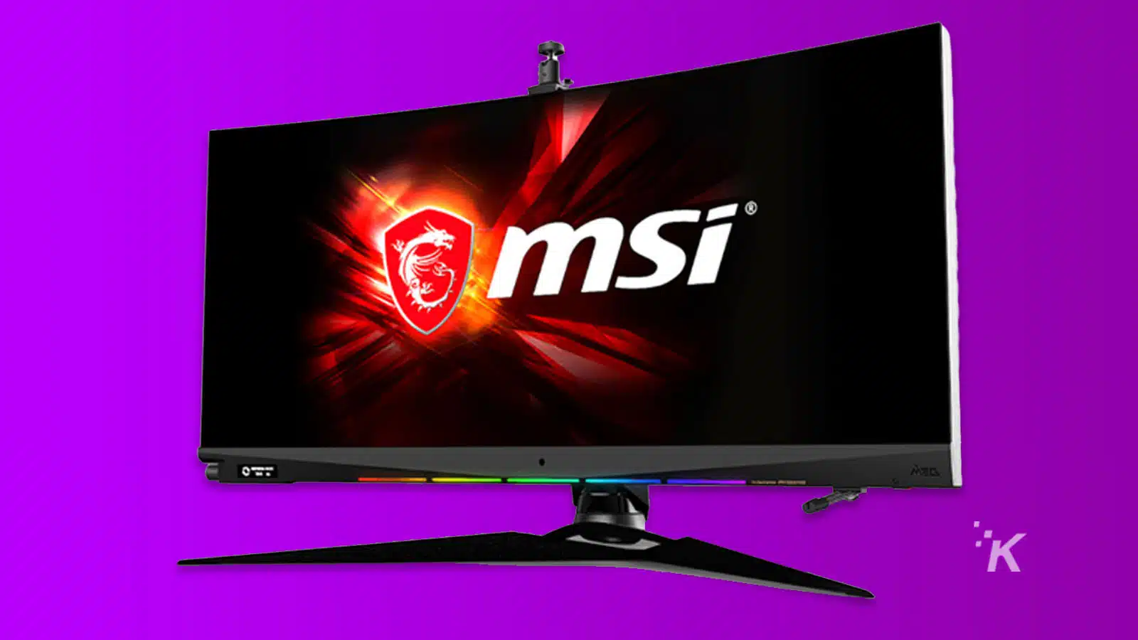 msi monitor with small screen on bezel