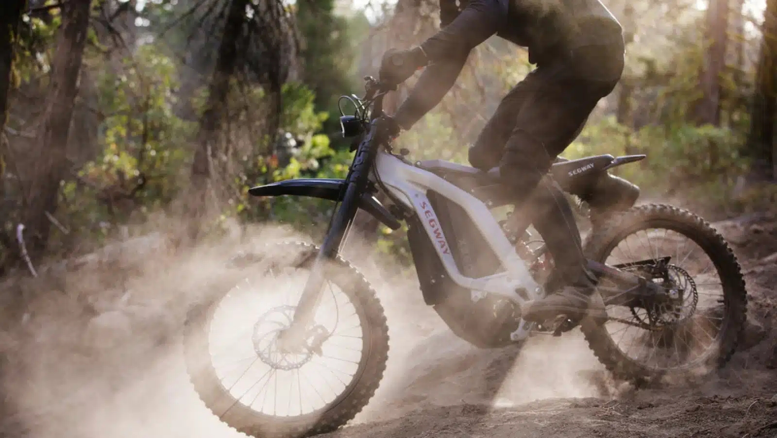 segway dirtbike on trail crowdfunding campaign