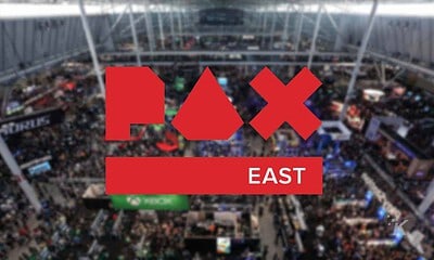 Pax east 2020 logo and crowd