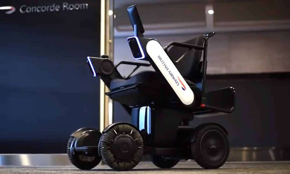 Selfdriving wheelchairs may soon come to an airport terminal near you