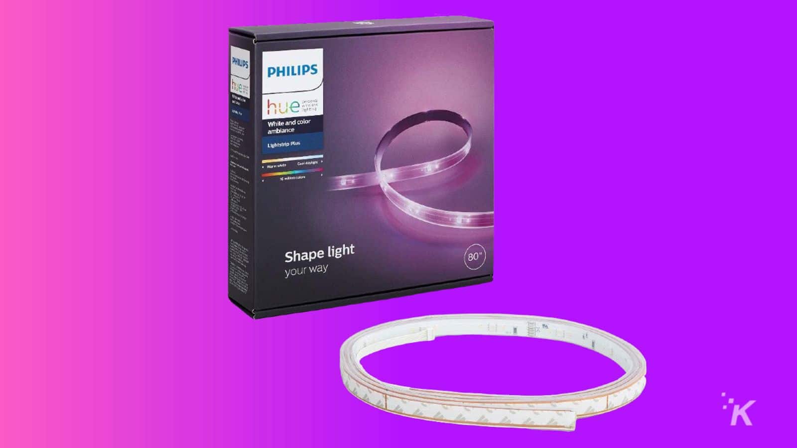 Best Buy is blowing out the Philips Hue LightStrip Plus at just $35