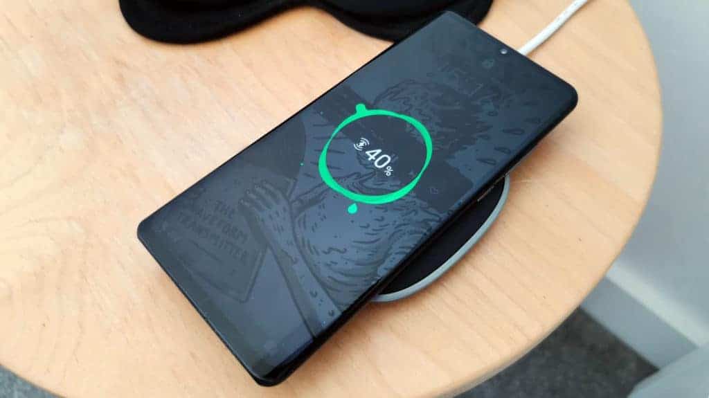 Charging phone on Aukey charger