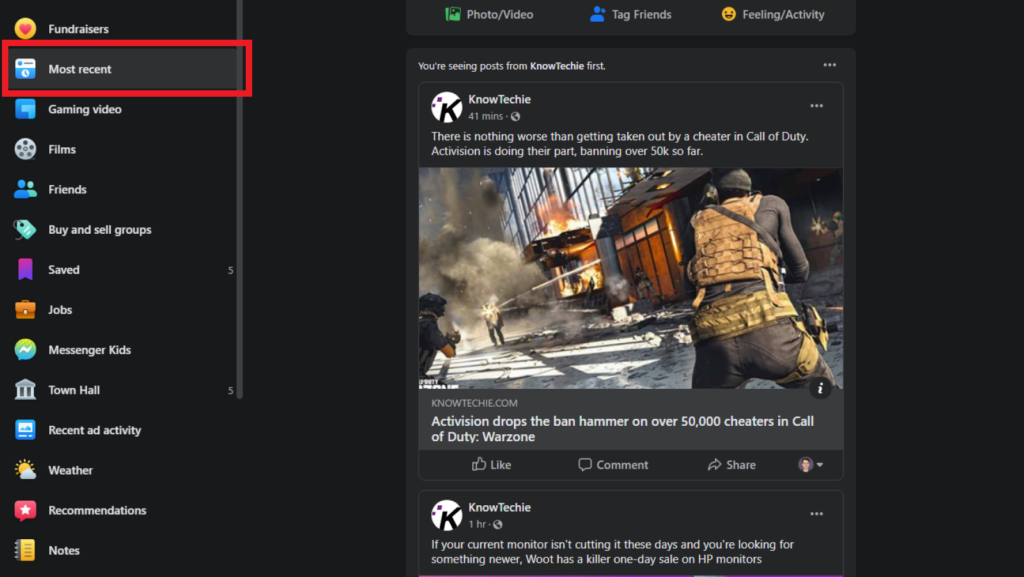 How to get your most recent posts back on the redesigned Facebook
