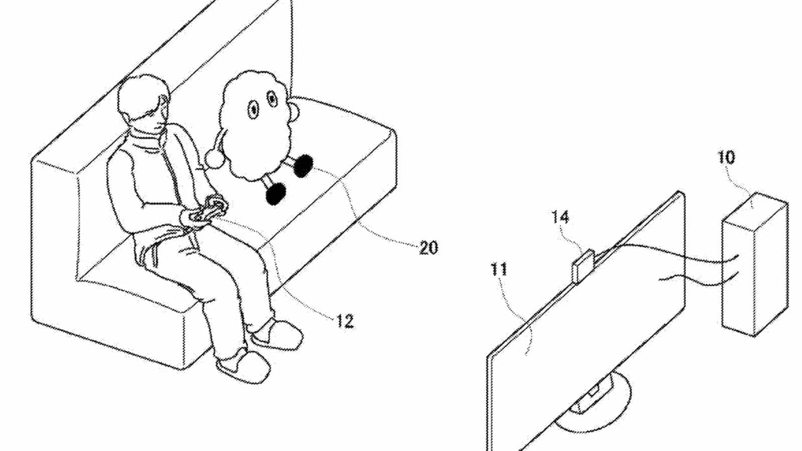 Sony playstation patent for robotic