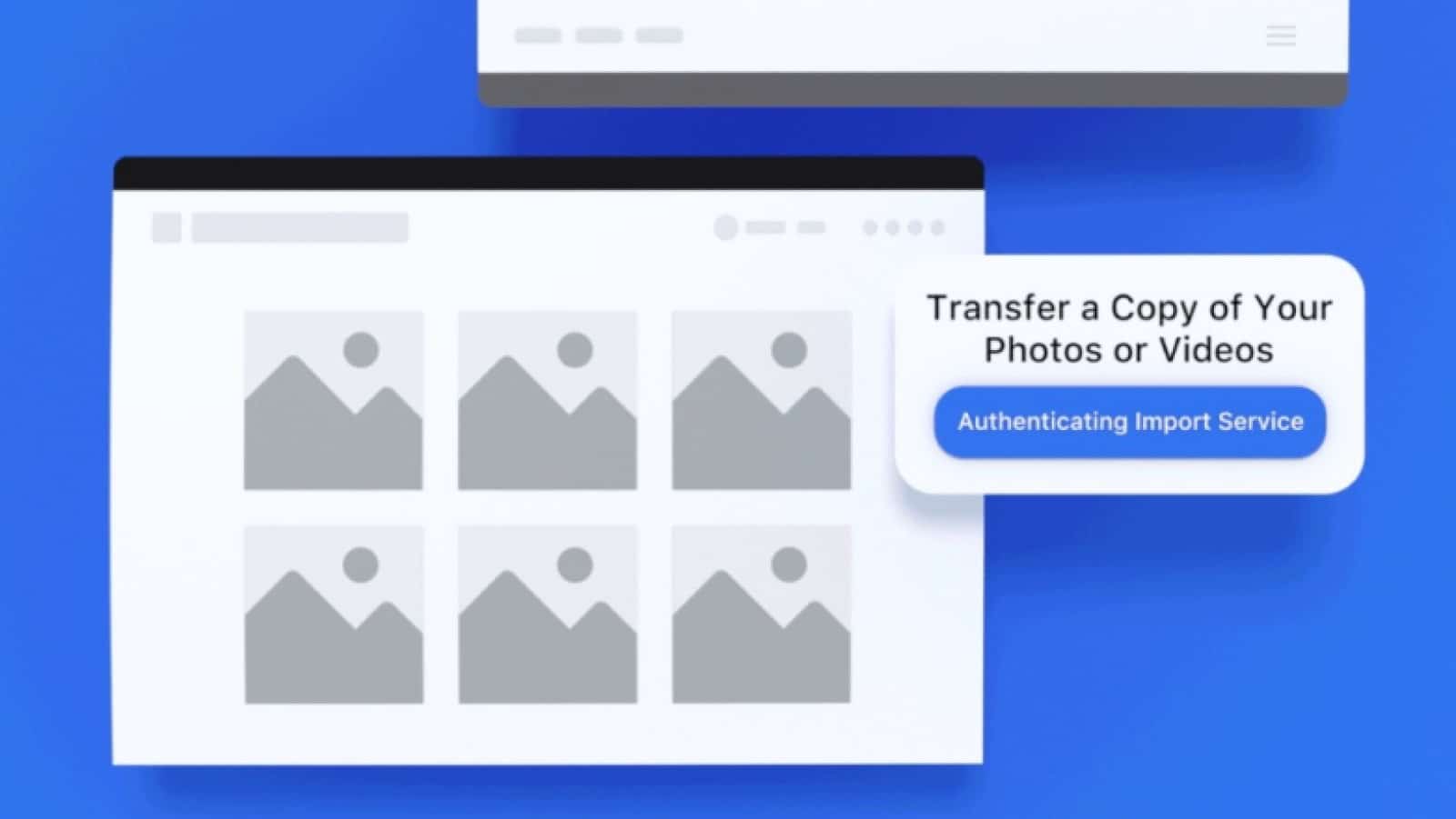 Facebook's photo transfer tool