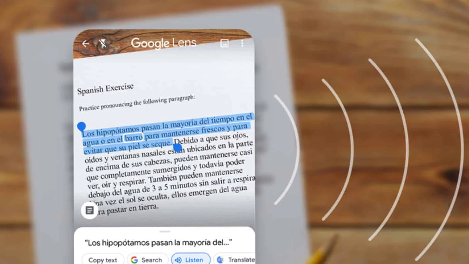 Google lens update