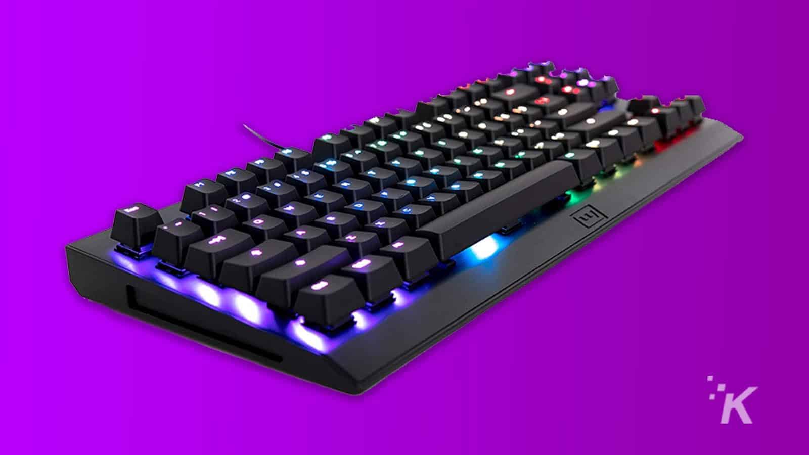 Ortho-mechanical keyboard