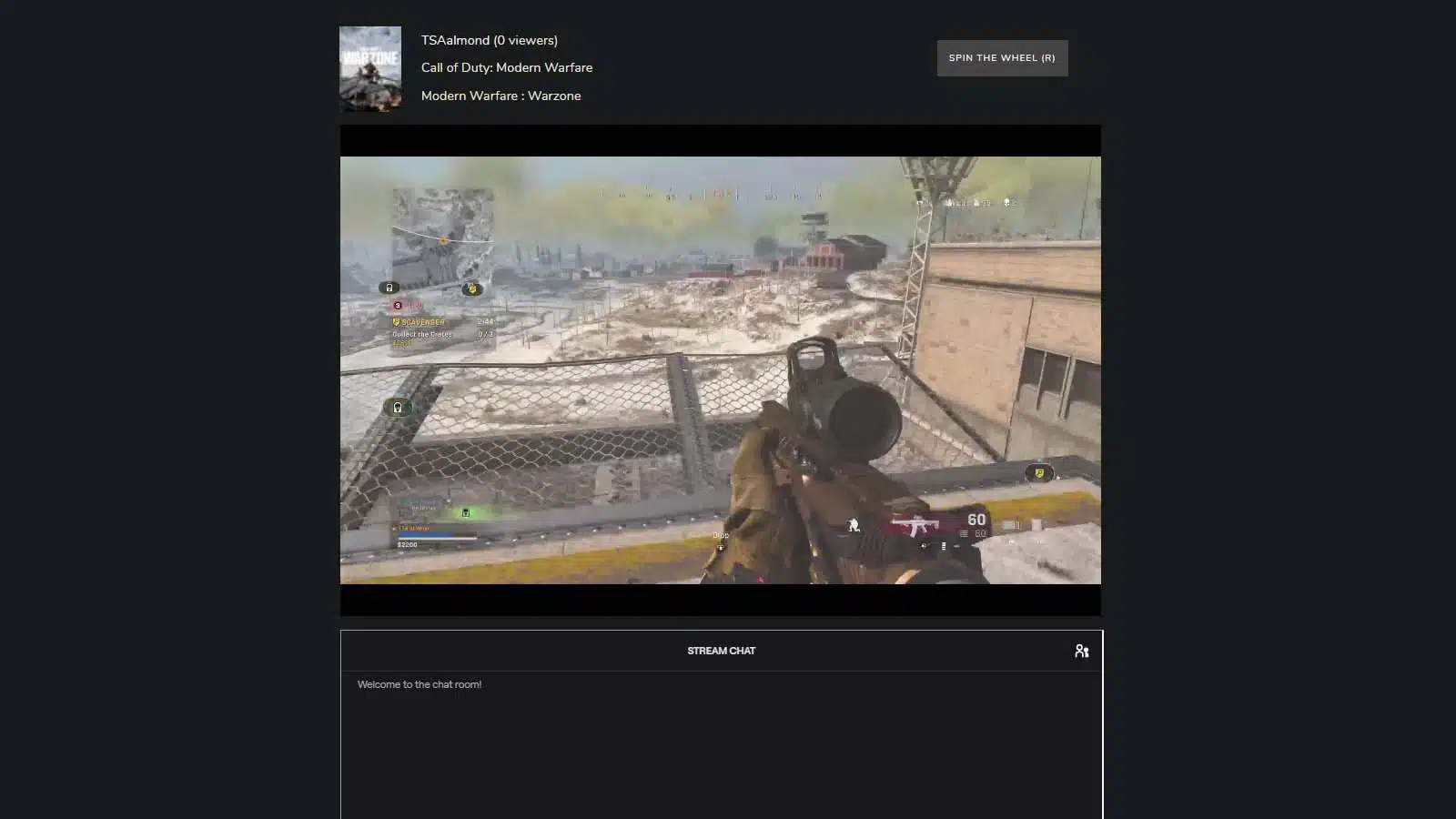twitch roulette on desktop