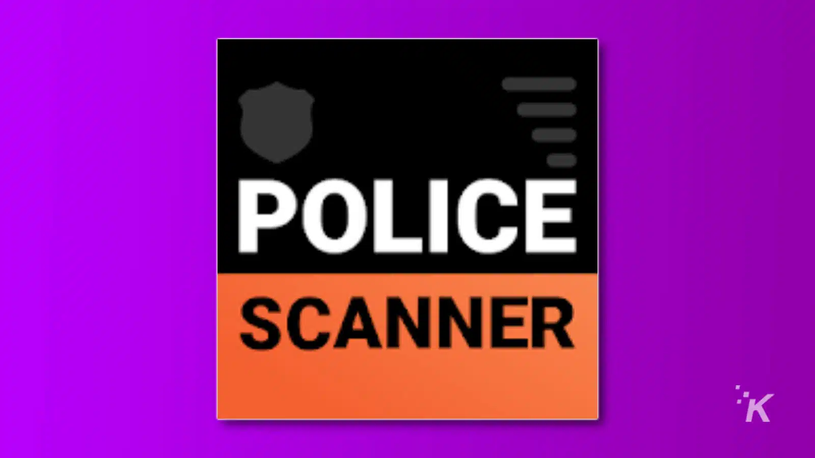 police scanner icon