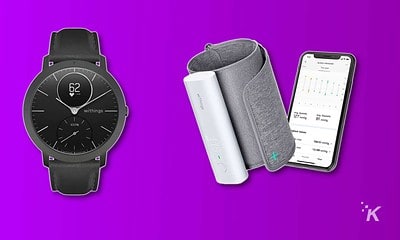 Withings hr steel smartwatch and bpm connect blood pressure monitor