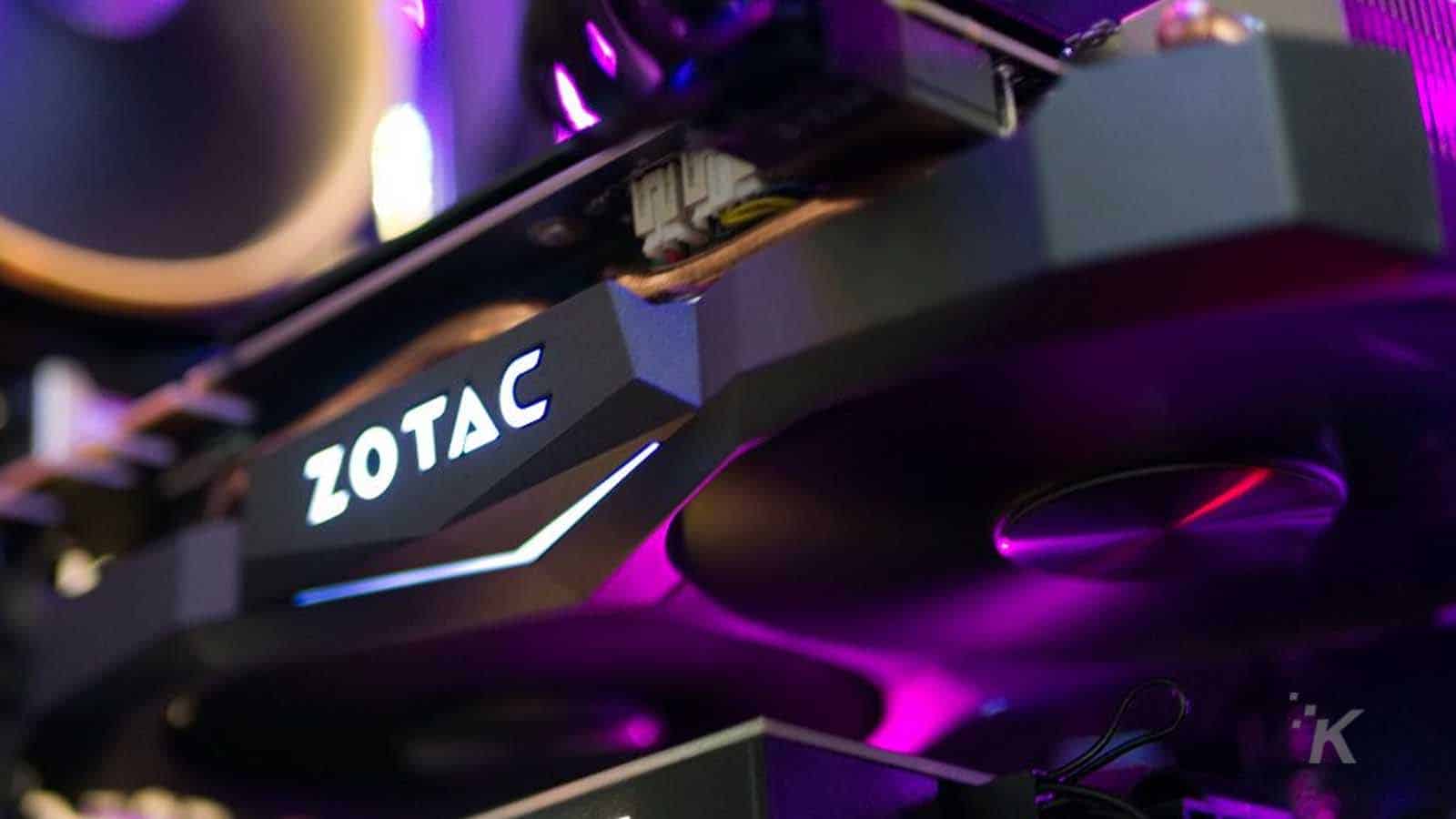 zotac graphics card