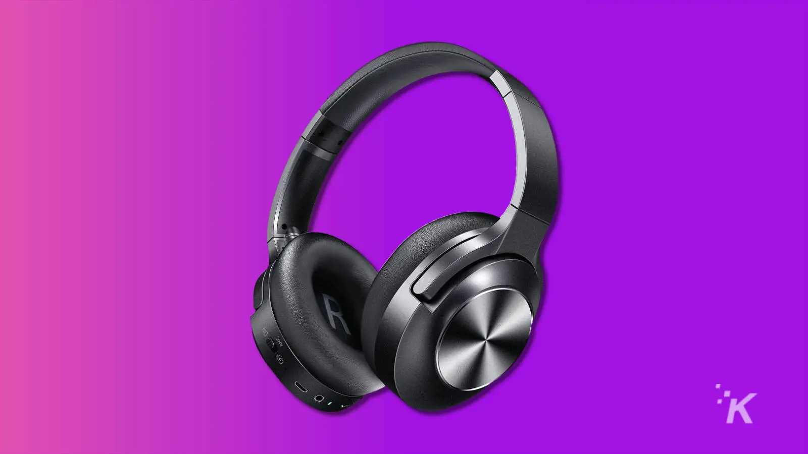 lieront headphones on purple background