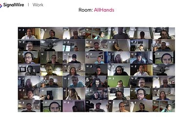 signalwire work video conferencing