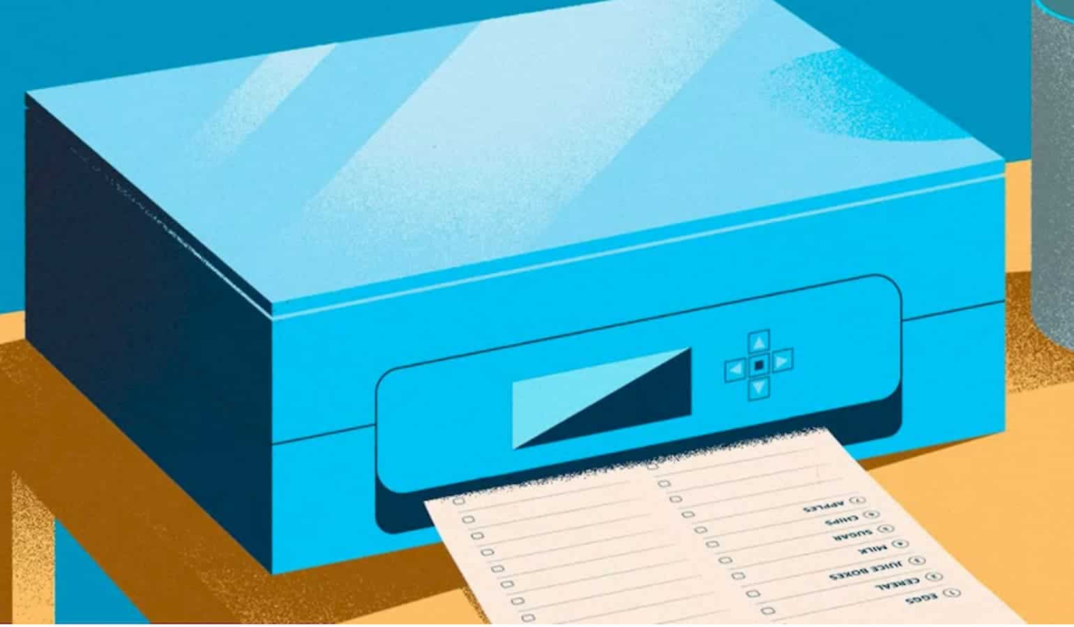alexa will print things for you