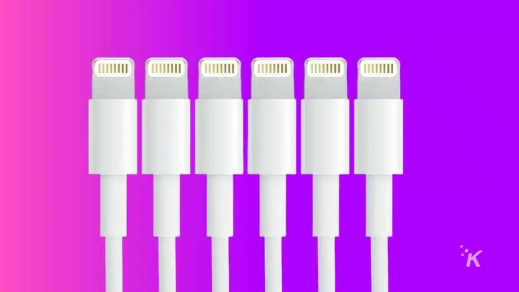 apple lightning cables