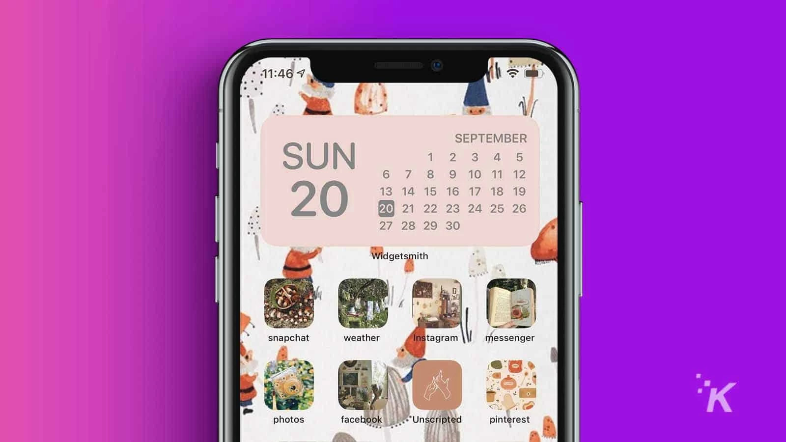 custom iphone ios 14 homescreen