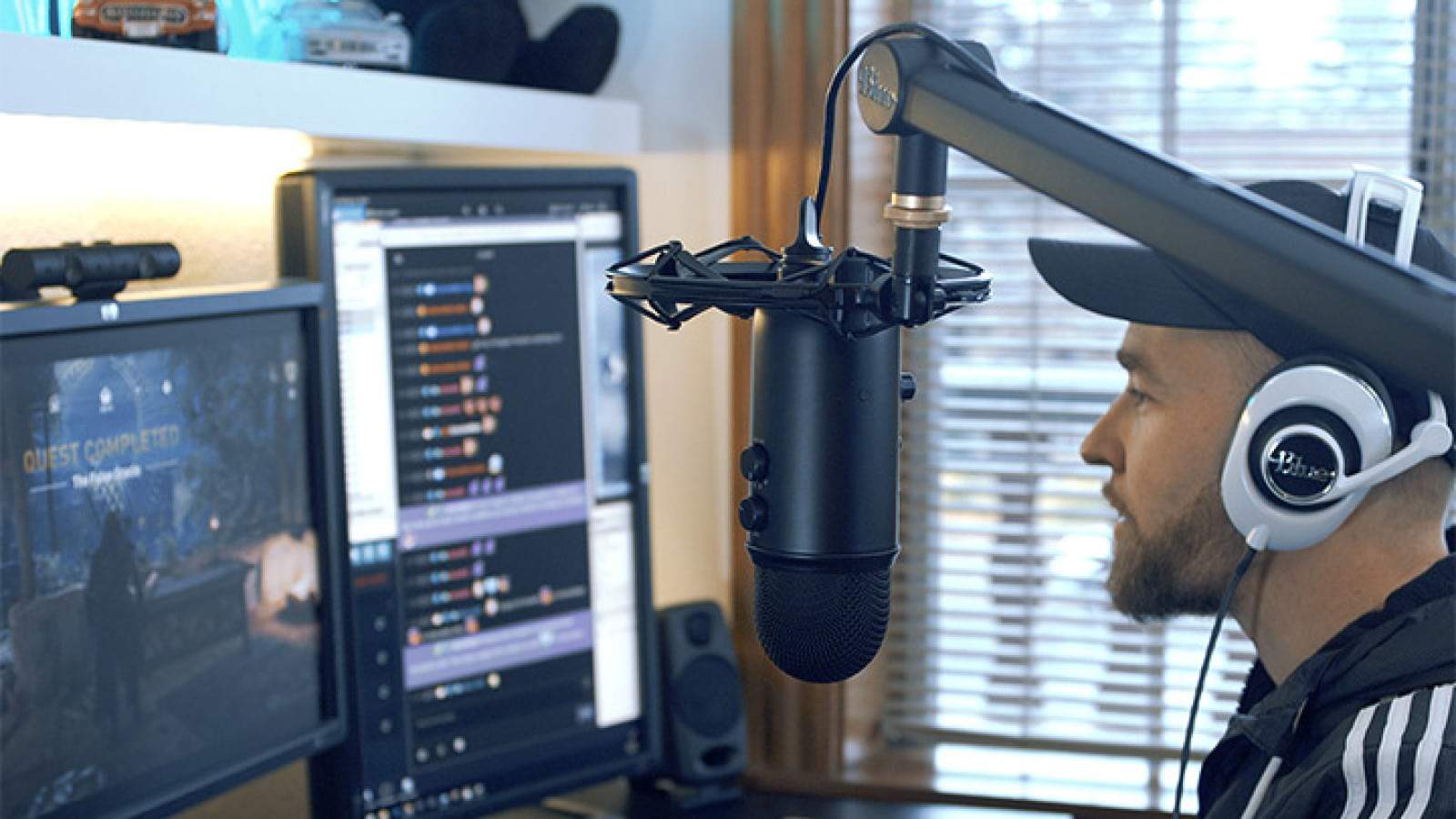 How to setup a Blue Yeti microphone