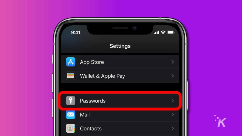ios settings app list