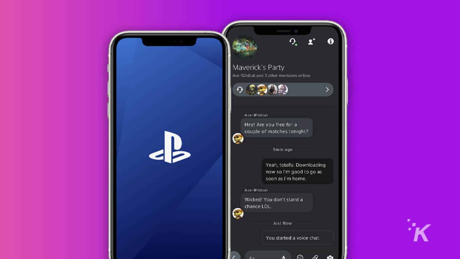 New update to playstation app