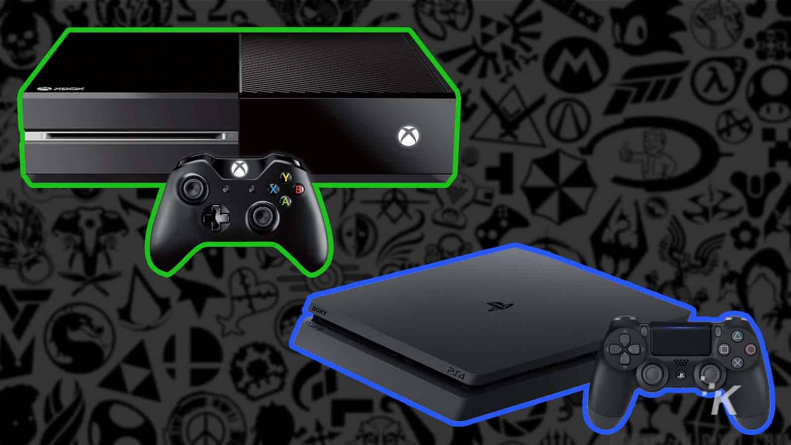 xbox one and playstation 4 consoles