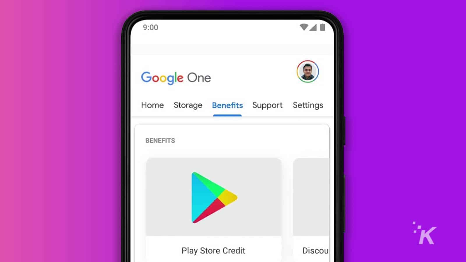 google one on smartphone