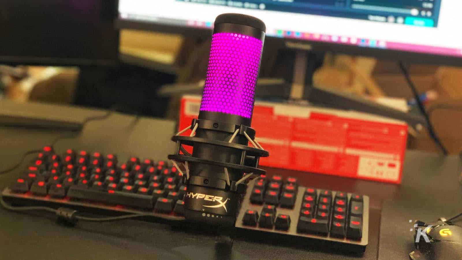 HyperX QuadCast S microphone review