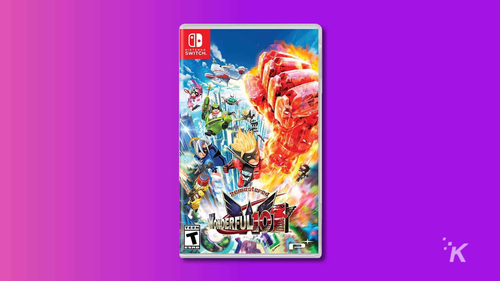 wonderful 101 game case