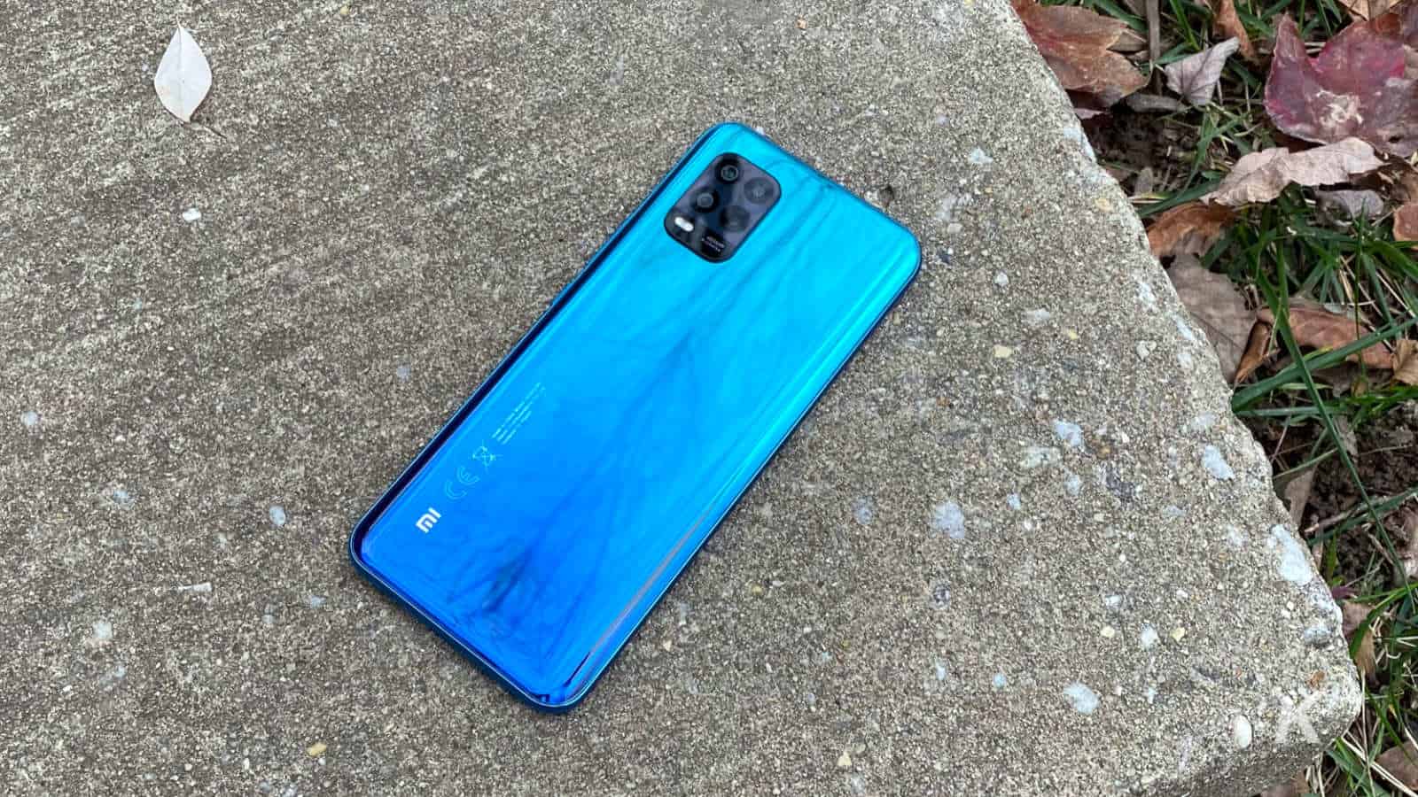 mi 10 5g blue