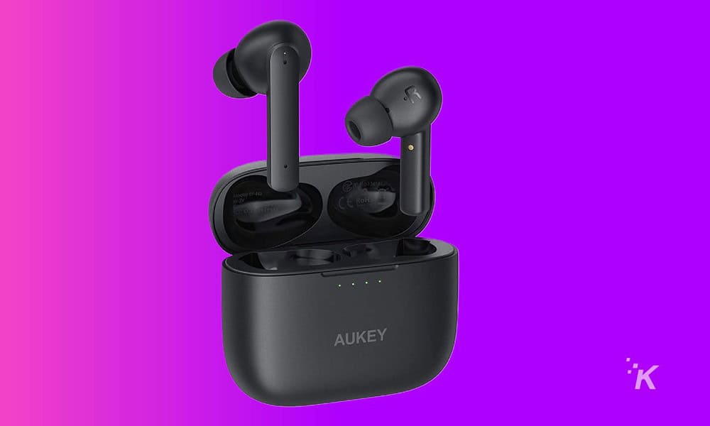 Aukey has these really killer ANC earbuds and right now they're only 36