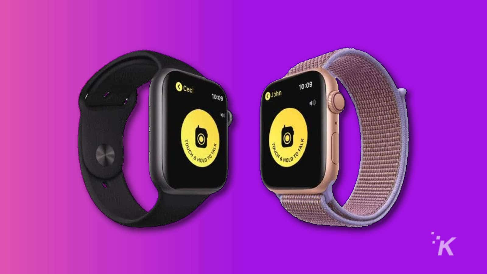 Can apple watch cheap 3 use walkie talkie